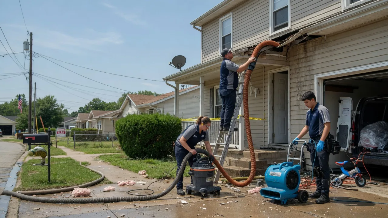 Water Damage Restoration in Manito, IL near me